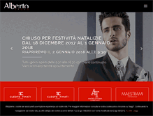 Tablet Screenshot of albertosposo.com